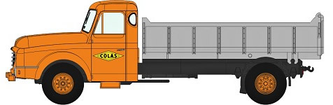 REE Modeles CB-065 - Willeme Dump Truck COLAS